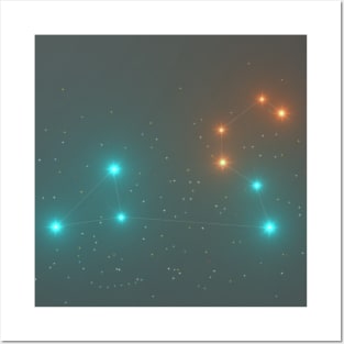 Leo Constellation Posters and Art